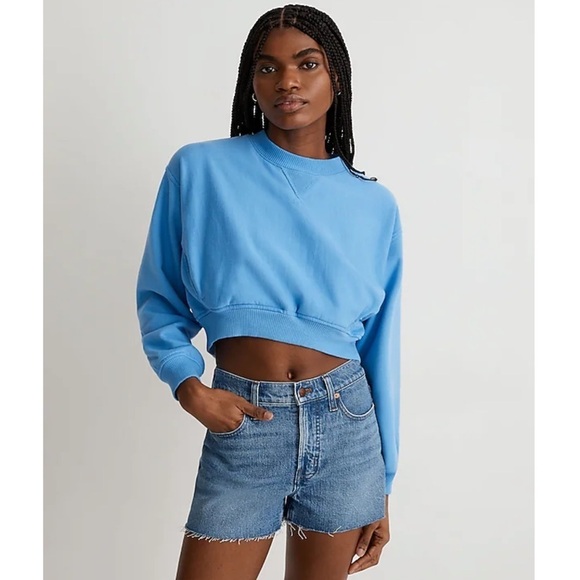 MADEWELL The Perfect Jean Short - Picture 1 of 8
